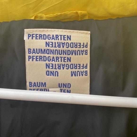 Baum Und Pferdgarten Brooks Yellow Chic Puffer Jacket Coat - Picture 15 of 16